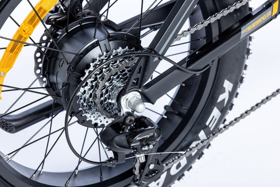 Bicicletta Elettrica, E-FAT20''PRO Moma Bikes, Alluminio, SHIMANO 8v, Doppie sospensioni, Freni a Disco idraulico, Batteria integrata Ion Litio 48V 15Ah