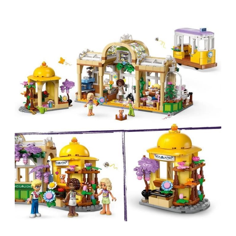 LEGO Friends 42671 Café des Plantes et Kiosque a Fleurs - Jeu de Construction Fille 9 Ans - Neuf