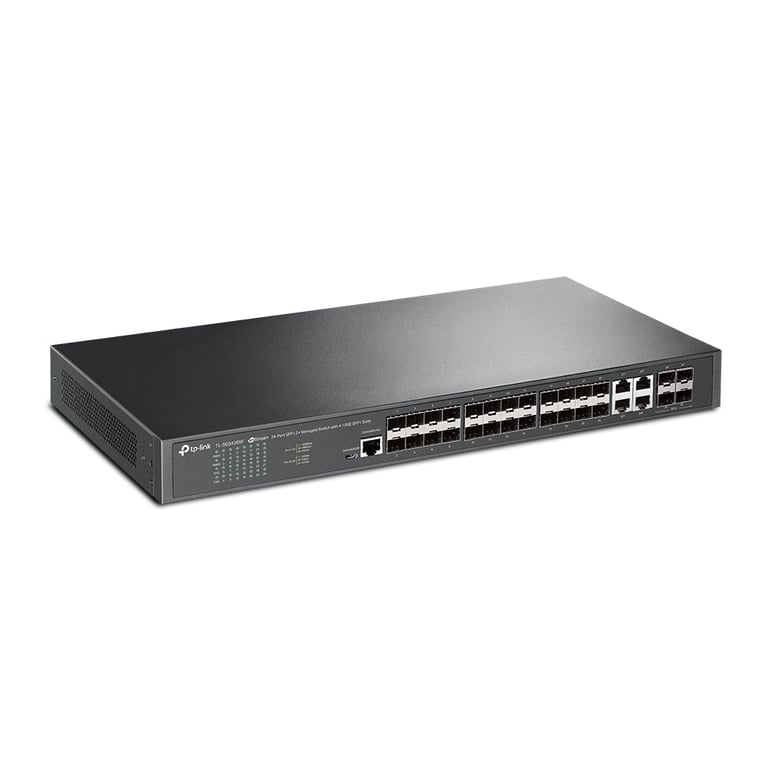 TP-Link Omada TL-SG3428XF Gestionado L2+ 1U Negro