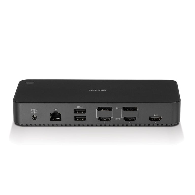 Lindy 43366 station d'accueil USB 3.2 Gen 2 3.1 Gen 2 Type C Neuf - vue 3