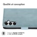 imoshion Étui de télephone portefeuille de luxe pour Samsung Galaxy A56 - Bleu clair