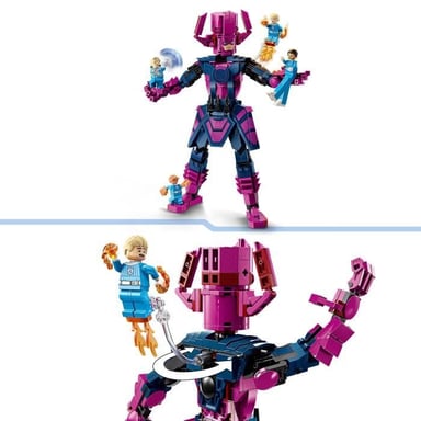 | Marvel 76316 Les Quatre Fantastiques contre la figurine de Galactus - Jeu des 9 ans