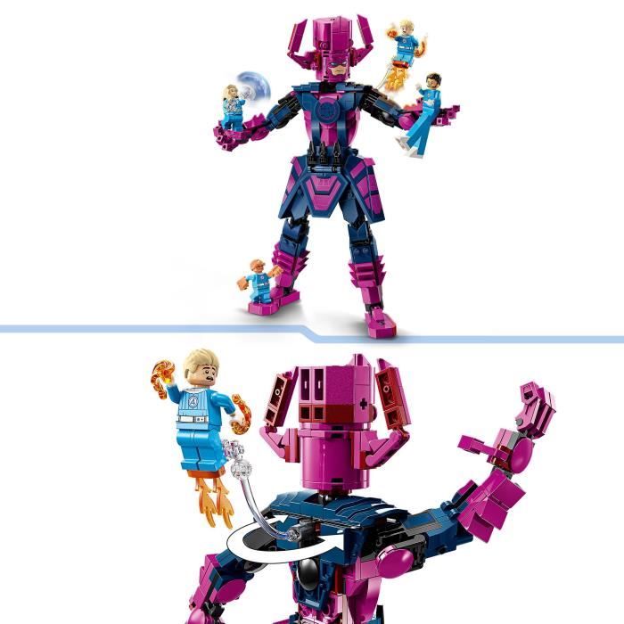 | Marvel 76316 Les Quatre Fantastiques contre la figurine de Galactus - Jeu des 9 ans - Neuf