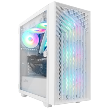 DeepGaming - PC Gamer VORTEX Intel Core i9-14900F - RAM 64GB - 2TB SSD PCIe4.0 - Nvidia RTX 5070 Ti 16GB - Windows 11 Pro. Blanc
