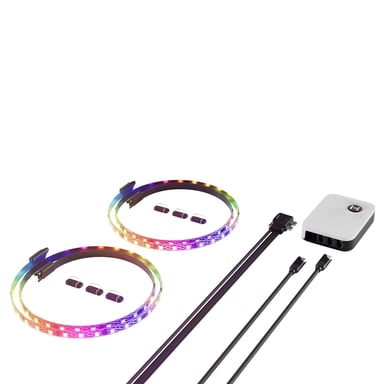 Hyte LS30 qRGB Tiras de luz Pack doble + NP50
