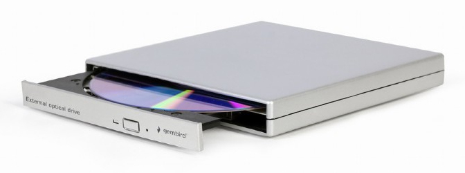 Lecteur optique Gembird DVD USB 021 SV Externe USB 2.0 pour PC de bureau - vue 4