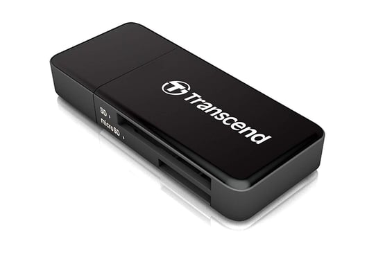 Transcend RDF5 lecteur de carte mémoire USB 3.2 Gen 1 (3.1 Gen 1) Type-A Noir