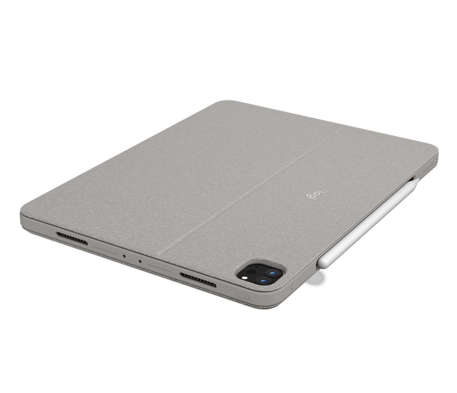 Logitech Combo Touch for iPad Pro 12.9-inch (5th generation) - Neuf Sable - vue 3