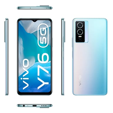 Y76 (5G) 128 GB, blu, sbloccato