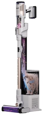 Shark IW3611EU aspirapolvere verticale e powerhead Batteria Bagless 0,42 L Blu, Bianco 2,5 Ah