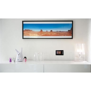 Videotelefono CHACON 4 fili 4,3 nero a colori con display ultrapiatto