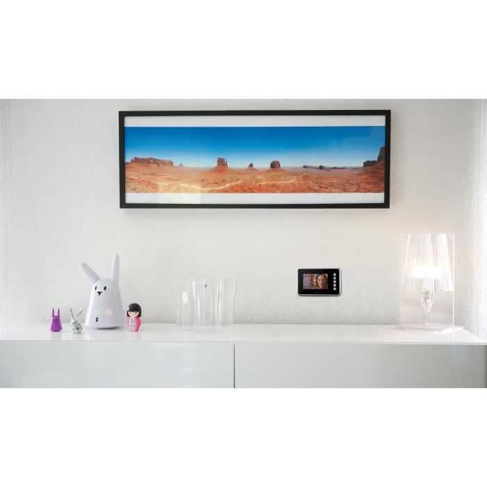 Visiophone couleur CHACON 4 fils 4 3 avec écran ultraplat - vue 2