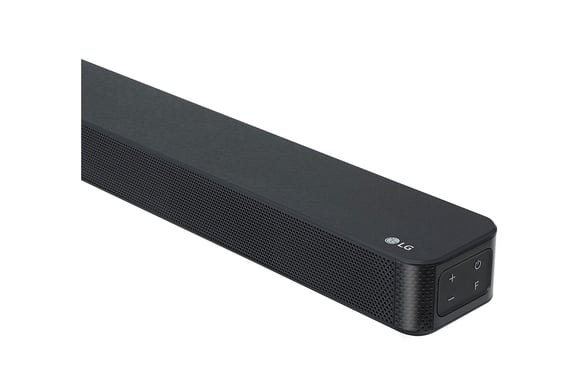 LG SL5Y - Barra de sonido Bluetooth 2.1 - 400 W - DTS Virtual:X - Audio de alta resolución - HDMI - Subwoofer inalámbrico