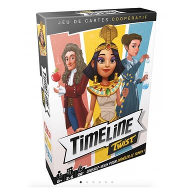 Jeu de cartes Timeline Twist - Défi coopératif et amusant