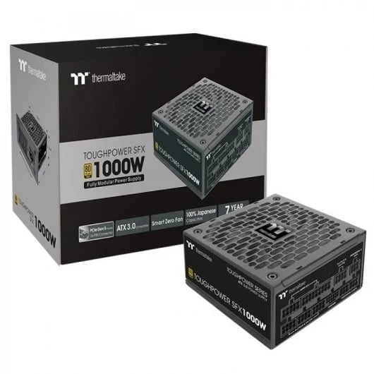 Thermaltake Tt Toughpower SFX EU PS STP 1000FNFAGE 1 1000?W Alimentation PC - vue 3