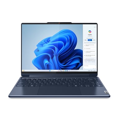 Lenovo Yoga 9 2-in-1 14IMH9 Intel Core Ultra 7 155H Hybride (2-en-1) 35,6 cm (14'') Écran tactile 2.8K 16 Go LPDDR5x-SDRAM 1 To SSD Wi-Fi 6E (802.11ax) Windows 11 Home Français Bleu