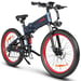 Bicicletta elettrica pieghevole SAMEBIKE LO26 Plus da 26'' con batteria da 48 V 15 Ah 1000 W