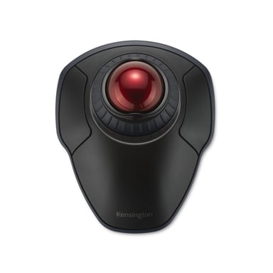 Kensington Trackball Orbit wireless con rotella di scorrimento - nera (ORBIT WITH SCROLL RING WIRELESS - TRACKBALL - BLACK)