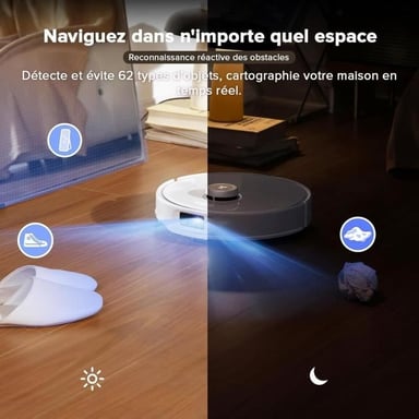 Qrevo Curv, aspirapolvere robot ROBOROCK