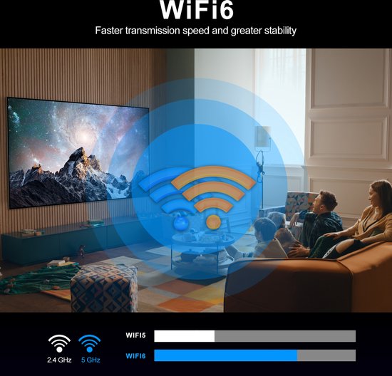Lipa X88 Pro 13 Android Tv Box 4 Android 13 Lecteur multimédia pour TV Streamer multimédia Boîtier TV Android Neuf - vue 2