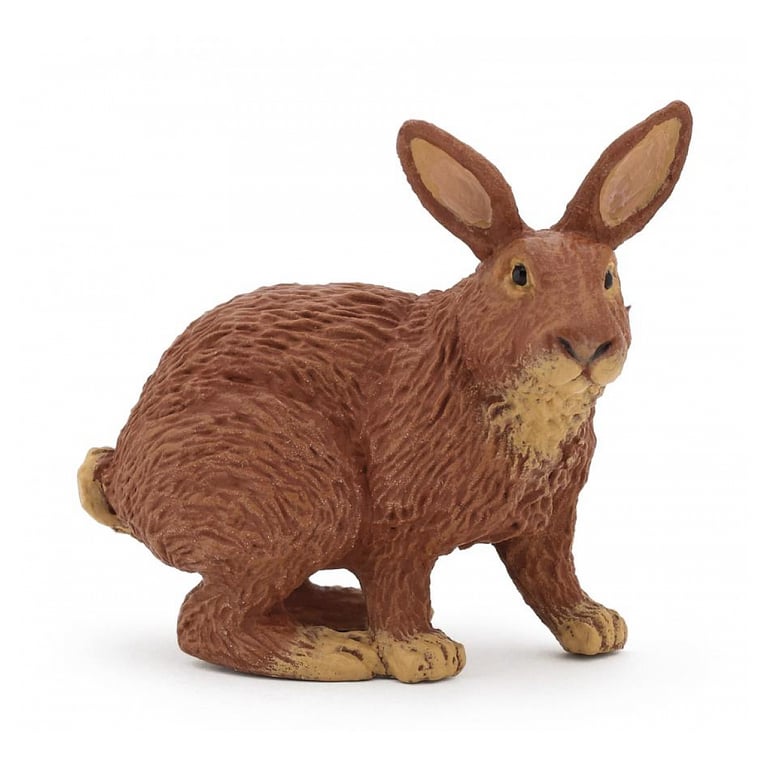 Figurine de Lapin PAPO Détails Réalistes et Éducatifs Neuf