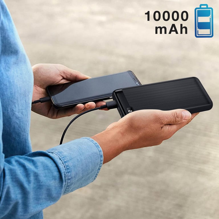 Batterie externe 10000mAh 2 Ports de Sortie USB Ecran LCD numérique Setty Neuf - vue 2