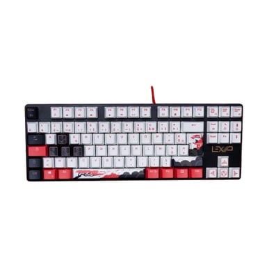 Lexip Assassin's Creed Shadows – X Ubisoft teclado Juego USB AZERTY Francés Negro, Oro, Rojo, Blanco