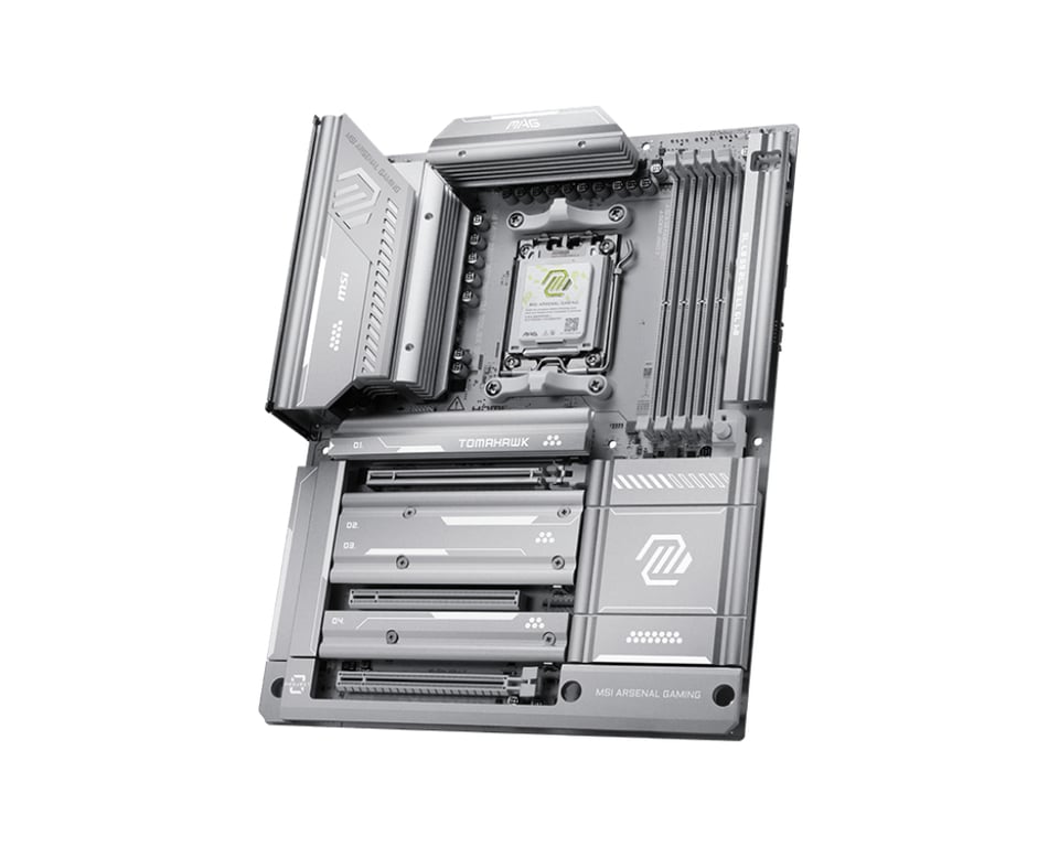 MSI MAG X870E TOMAHAWK MAX WIFI PZ carte mère AMD X870E Emplacement AM5 ATX - vue 4