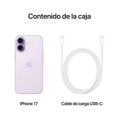 iPhone 17 (5G) 512 Go, Lavande