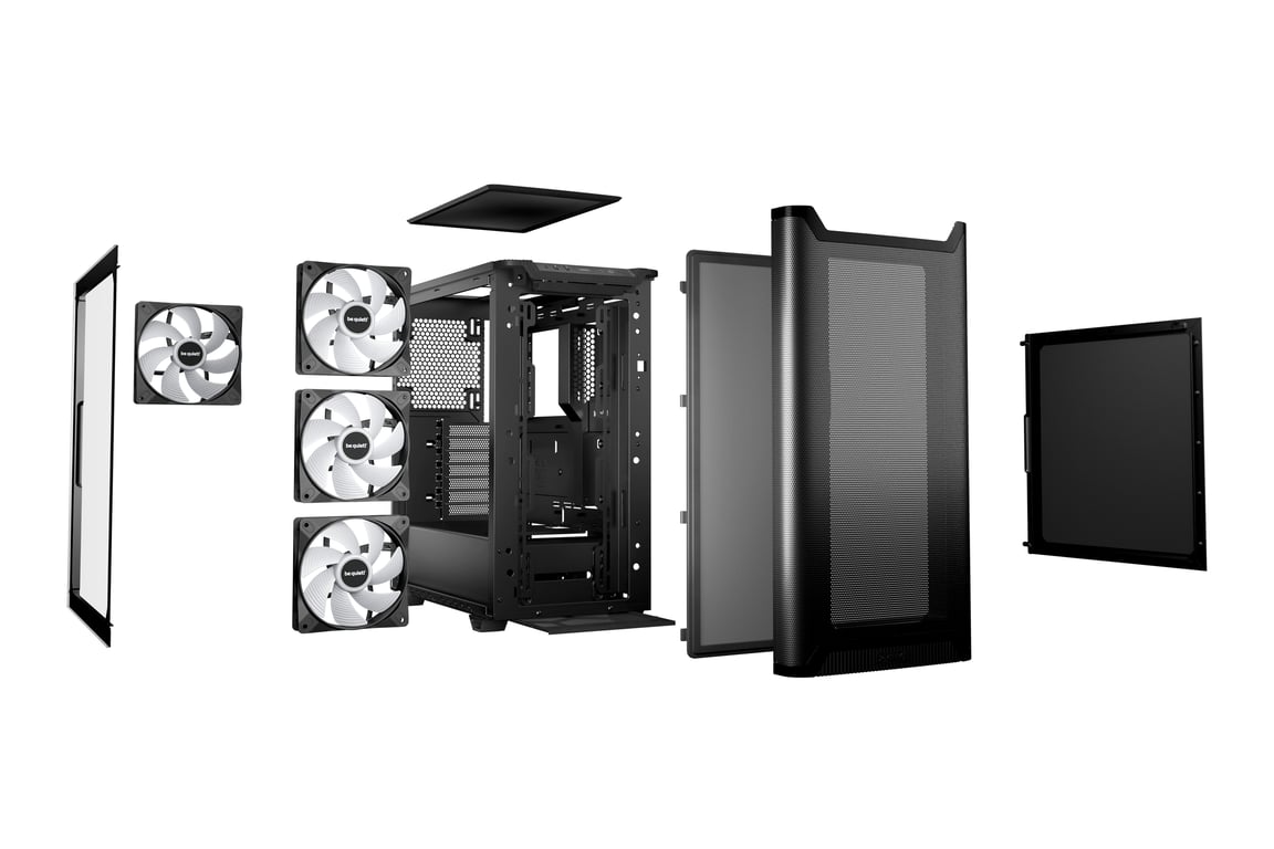 Boîtier PC - Pure Base 501 LX, ATX, Noir - Neuf