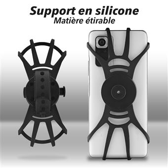 T'nb UMBIKE5 Supporto Smartphone in Silicone 360° per Bicicletta e Monopattino Nero