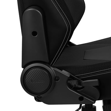 Aerocool ADMIRALBR Silla Gaming Profesional, Cojines Acolchados, Tecnología Air, Negro/Rojo