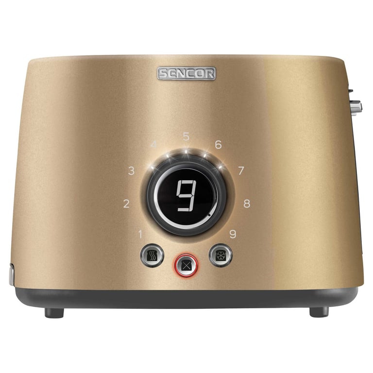Grille-Pain Sencor STS 6057CH – 2 Fentes, 1000 W, Acier Inoxydable - vue 2