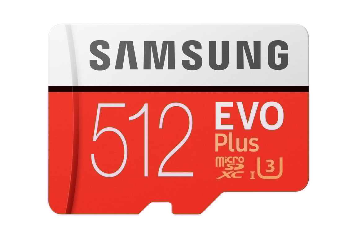 Samsung Mémoire Mb Mc512Gaeu Evo Plus de Carte Micro SD avec Adaptateur - vue 4