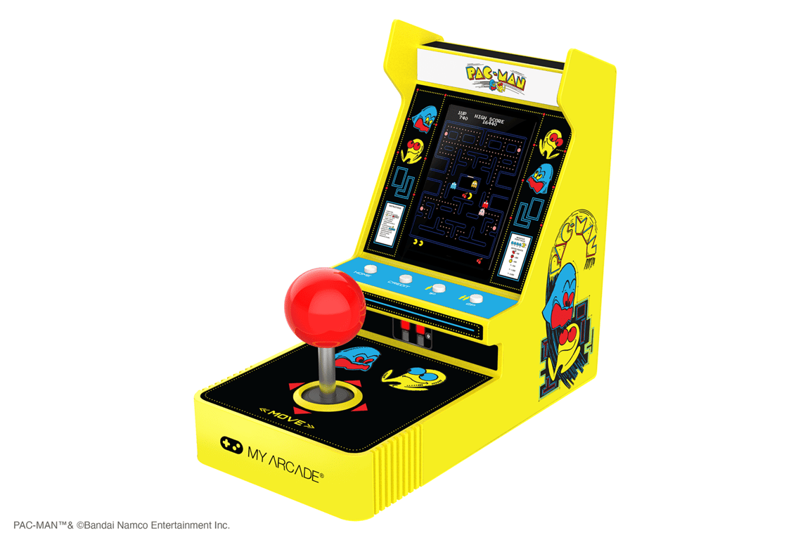 Console rétrogaming Just For Games Joystick Player Portable Pac Man - vue 4