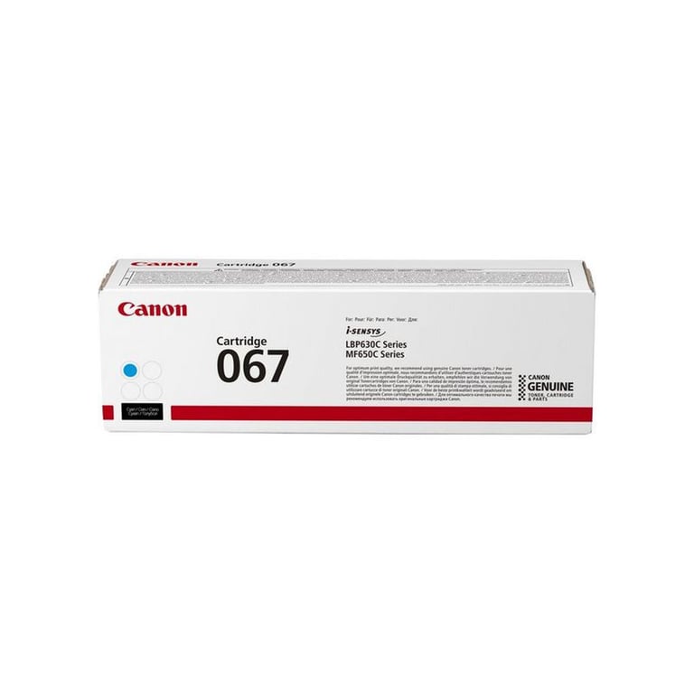 Canon 067 Toner cyan original - 5101C002 [Pag-1250] - Neuf
