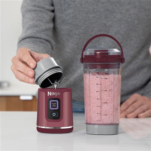 Blender Portable NINJA Blast BC151EUBK – 530ml, Sans Fil, Autonomie 2h - vue 9