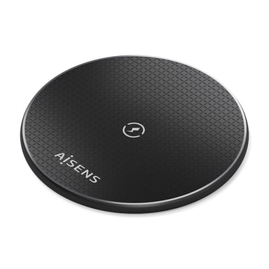 AISENS ASCH-15W1WC058-BK Caricabatterie per dispositivi mobili Smartphone Nero USB Carica wireless Interno