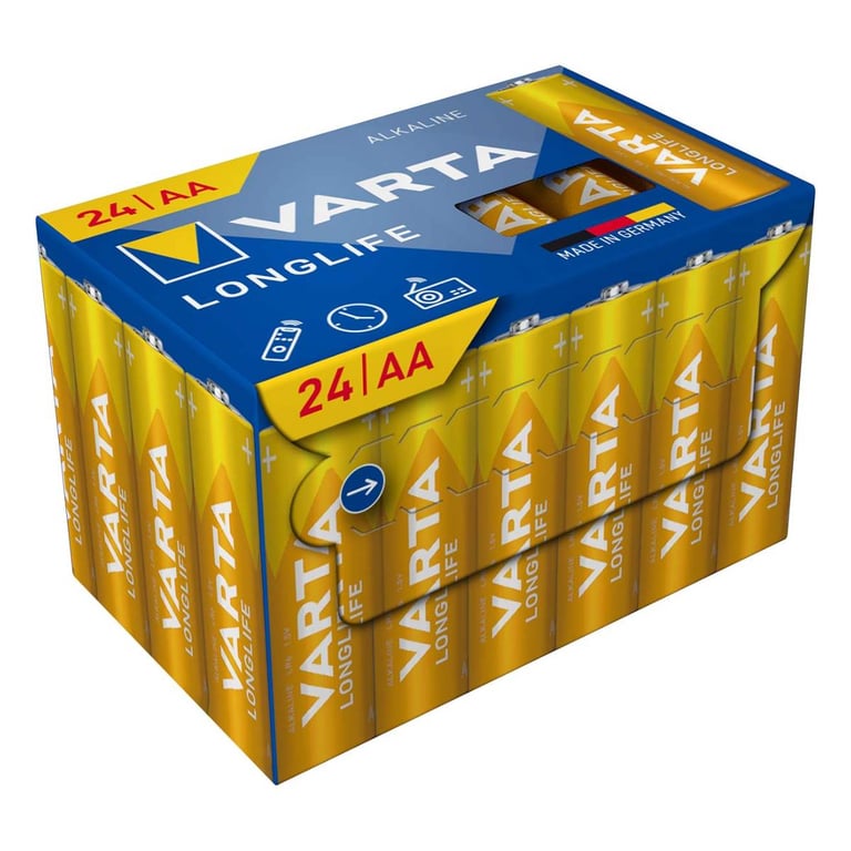 VARTA Piles AA Longlife 24 Pièces - vue 3