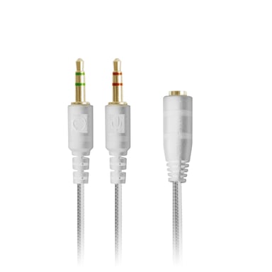 Mars Gaming MIHXW auricolare/cuffia cablata Gaming White