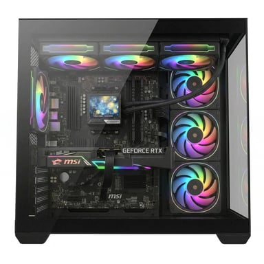 PC Gaming Racing Equinox D5 - Intel i7-14700KF, 64 GB RAM DDR5, RTX 5070 TI 16 GB, SSD M.2 2 TB, Raffreddamento Liquido 360mm, Windows 11 Pro