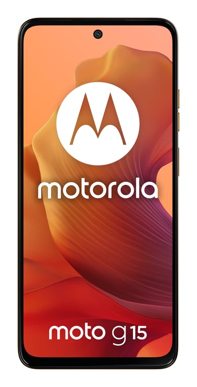 Moto G15 (4G) 128 Go, Orange - Neuf