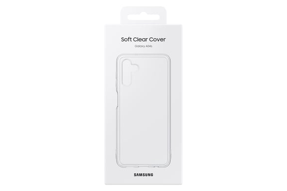 Samsung EF-QA047TTEGWW coque de protection pour téléphones portables 16,5 cm (6.5'') Housse Transparent Samsung Galaxy A04s