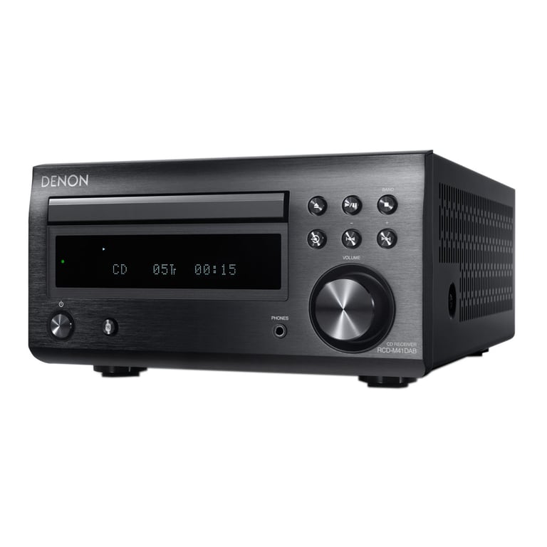 Micro Chaîne Denon DM 41 – Bluetooth, Lecteur CD, 60W RMS - vue 3