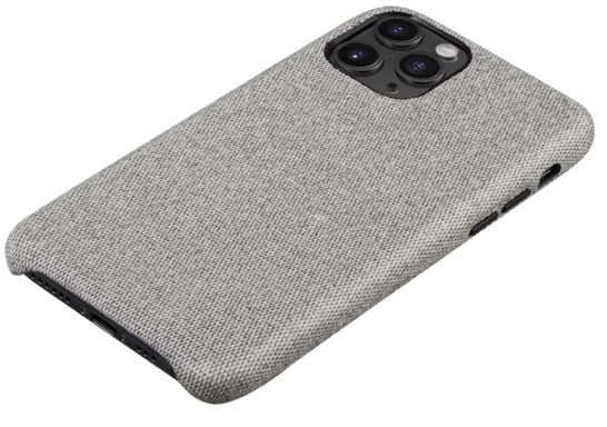 Funda de tela Apple iPhone 11 Pro, gris sable