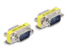 DeLOCK D-Sub, 9 pin, cambio di genere, maschio-maschio (dadi) 2 pz.