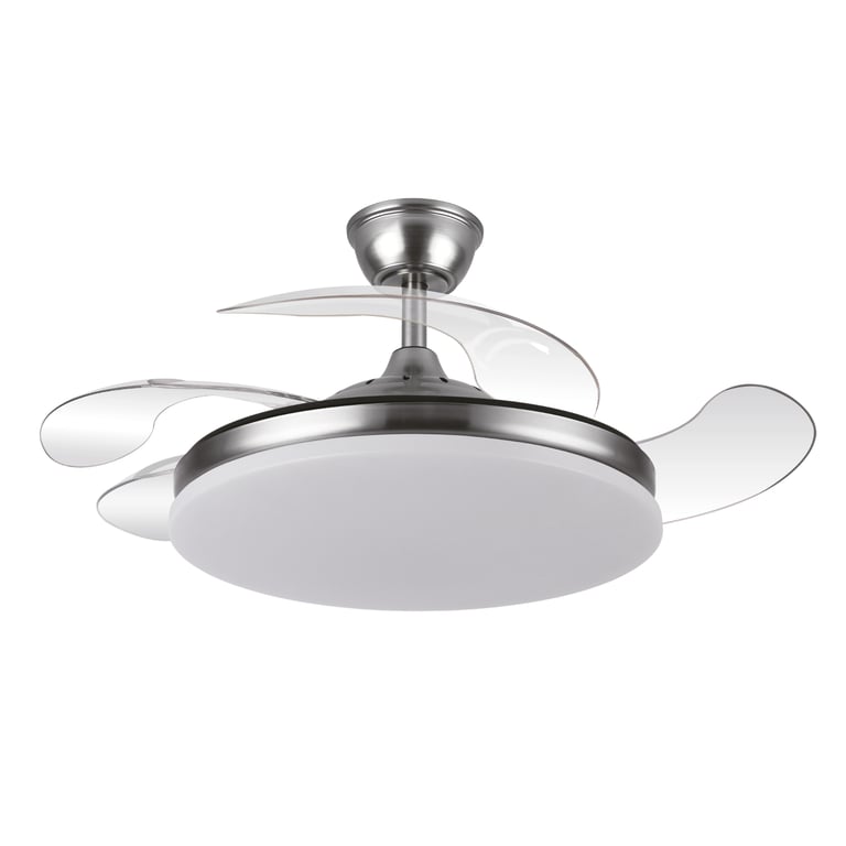 Ventilateur de plafond LED Yatek KALA pales retractables Neuf