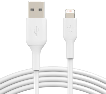 Câble Lightning MFi 3m (Blanc)