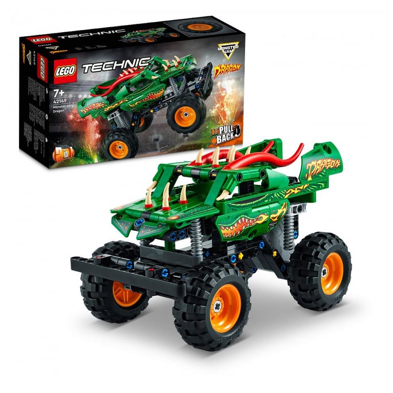 LEGO Technic 42149 Monster Jam Dragon - vue 4