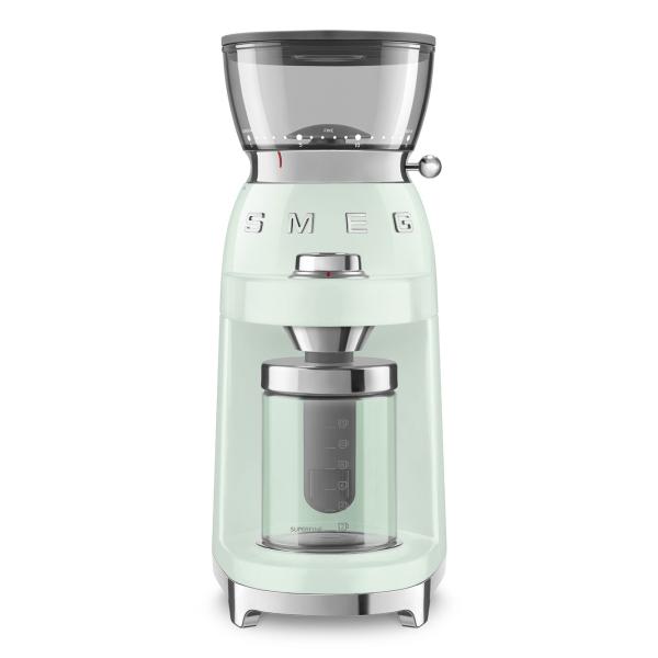 SMEG CGF03PGEU Moulin à café 150 W Vert Inox - Neuf